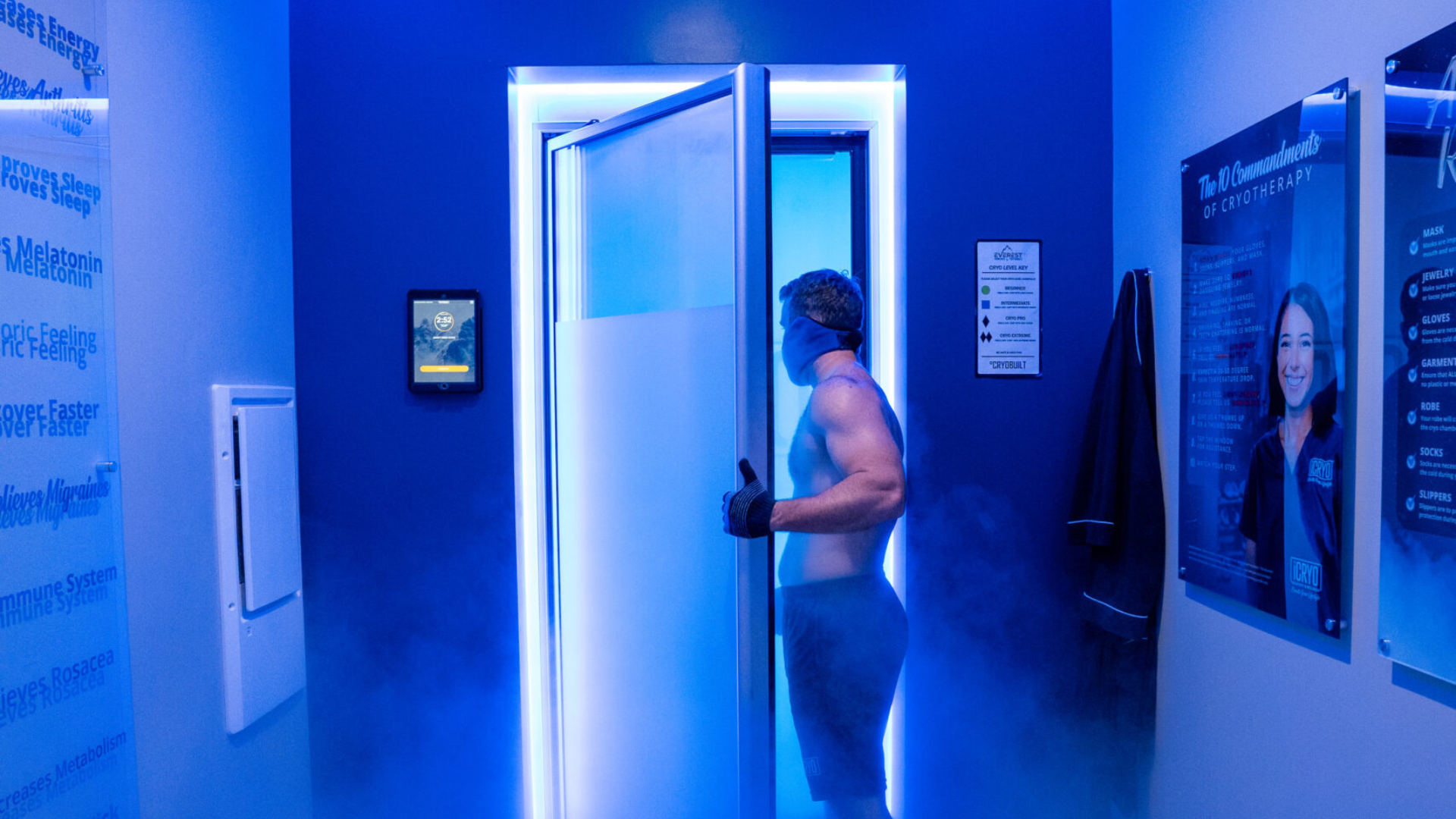 Cryotherapy at iCRYO Branford