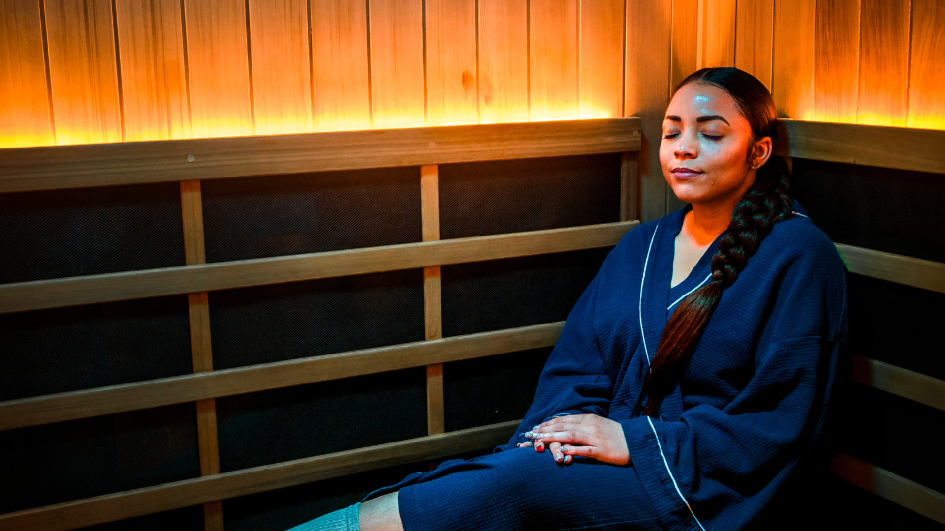 Infrared Sauna treatment at iCRYO Branford