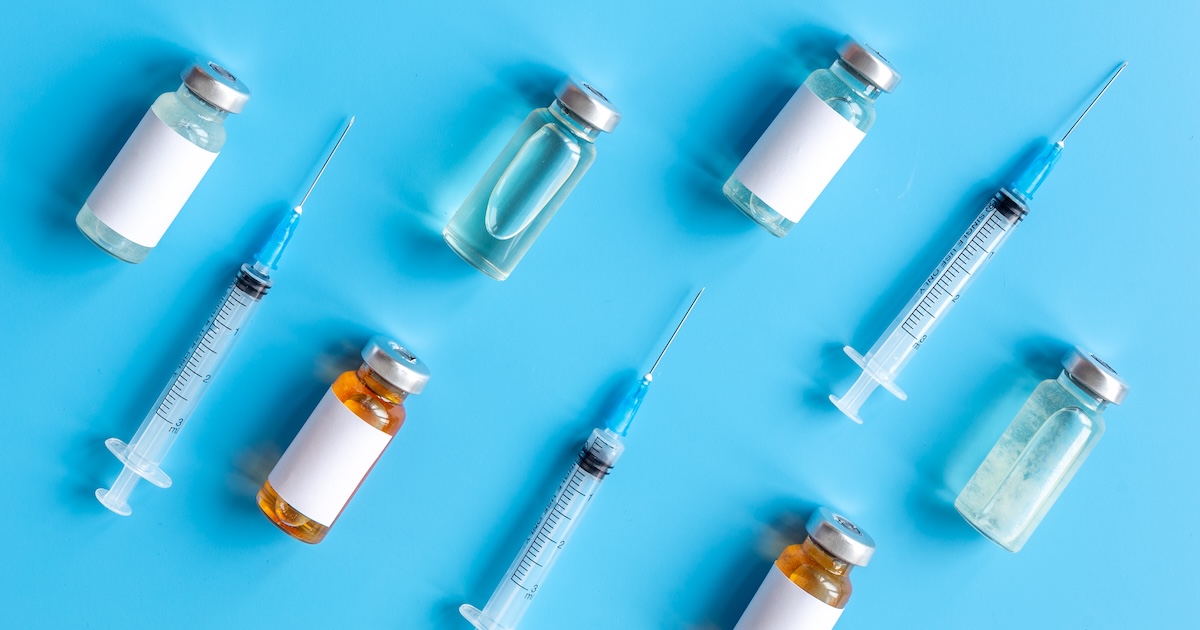 Medical-grade peptide vials and syringes at iCRYO Branford